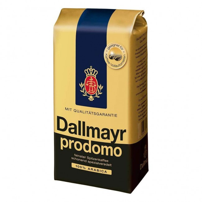 Кофе Dallmayr Prodomo Зерно 500 г. (Германия) купить по цене 980 р ☛  Доставка по СПБ и области Интернет-магазин Ogorod